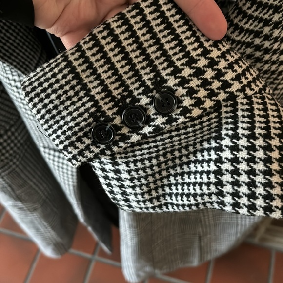 Womens Plus Size Maurice’s PeaCoat, 3X, Houndstooth - Picture 6 of 10